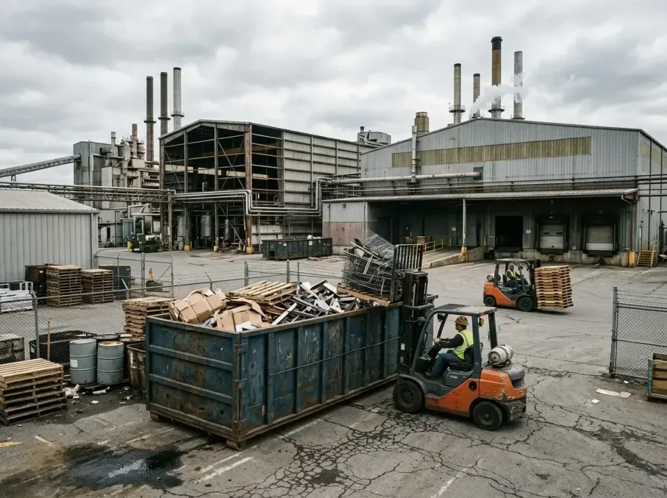 industrial-factory-scrap-conta-003 — frequently asked questions, Cheap Roll-off Dumpster Rentals in Urbana, IL